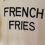Women's French Fries Yellow Jumper / Sweatshirt | Size XS | UK4 Image 6