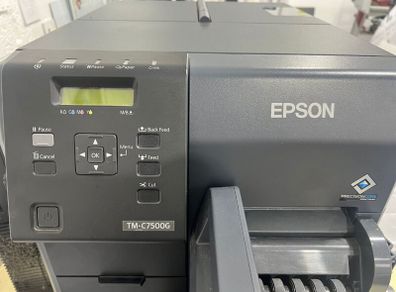 Epson TM C7500G and Eclipse Mini Label Print Cut