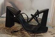 Black High Heels Size 11