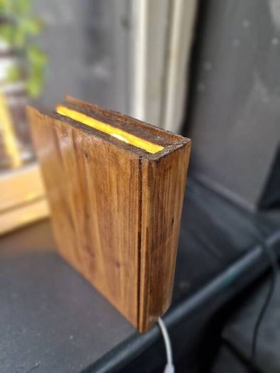 handcrafted desk lamp