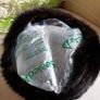 Vintage Ladies Kate's Canadian Boutique Dark Brown Fur Hat Image 4