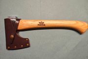 Custom Handcrafted "Ultralight" Mirror-Polished Bushcraft Hatchet