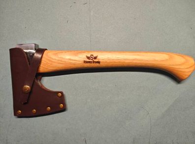 Custom Handcrafted "Ultralight" Mirror-Polished Bushcraft Hatchet