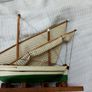 Nautical Wooden Model Sailboat Image 2