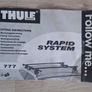Thule AeroBars Rapid System Roof Rack and 777 Adapter Image 5