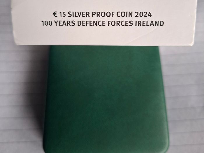 irish silver proof coin