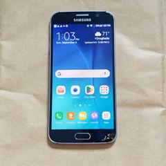 Samsung Galaxy S6 - 32GB - Black Sapphire - Unlocked - Working
