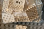 Lego 6x8 White Flat 73 pieces