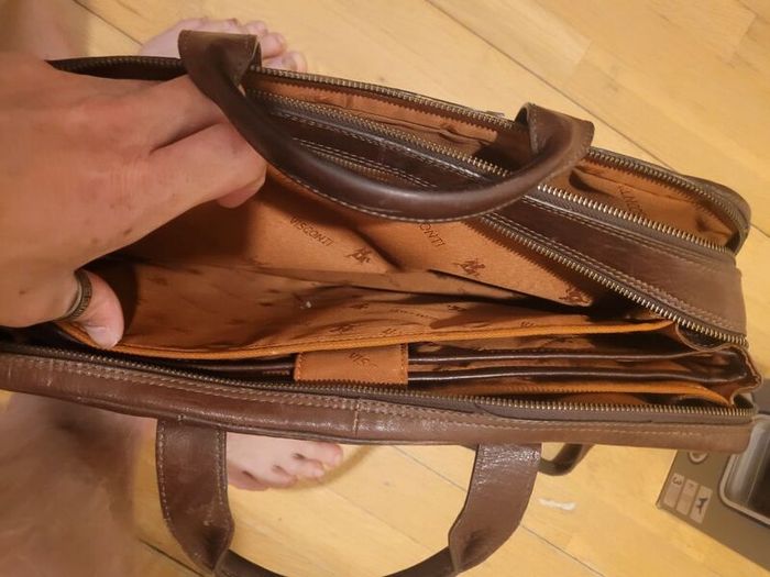 Visconti mens laptop bag