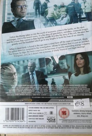 Follow The Money - Series 3 (2016) [Danish DVD TV Boxset] STILL SEALED