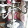 Vintage Candle Candleabra 4 Arm 5 Candle  10,5"tall-11" Wide Image 5