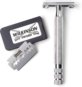 Wilkinson Sword Butterfly Double Edge (DE) One-piece Safety Razor