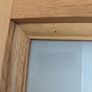 Pair of Heavy Oak Glazed Internal Double Doors Image 2