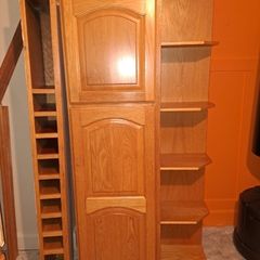 solid oak cabinets quick sale