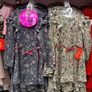Beige dress NANCY with flowers-long sleeves Image 5