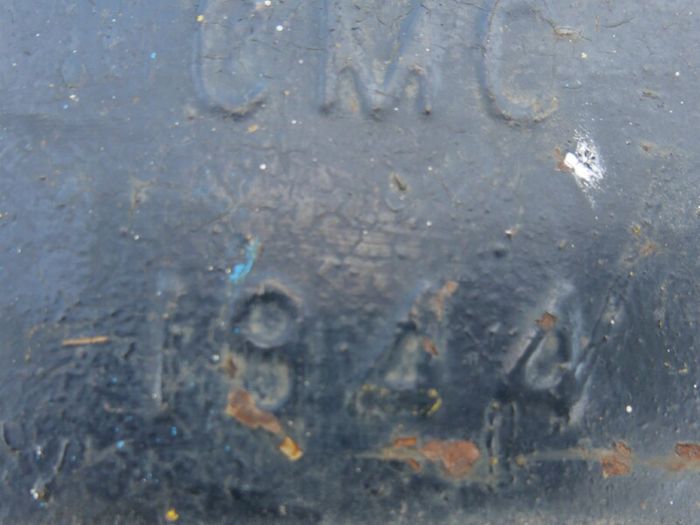 Vintage C216 British Ammo Box - WWII Military Munitions Case - 40MM Bofors - Dated 1944