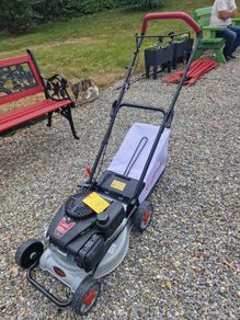Brand new huntsman petrol lawnmower