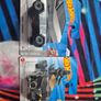 Tesla Cybertruck 2024 and Cyberquad Hot Wheels Mattel 1:64 Rolling Metal Silver Diecast Car Image 2