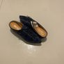 Brog Shauna Mule Navy Applique Image 2