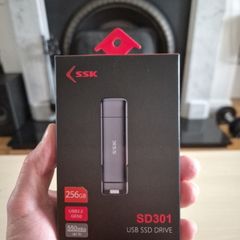 External USB SSD, 256GB, brand NEW