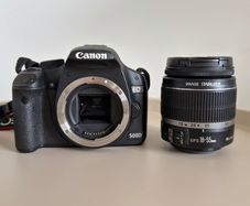 Canon EOS 500D + EFS 18-55mm Lens + Camera Bag