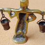 Vintage Brass Dutch Miniature Ornament Image 4