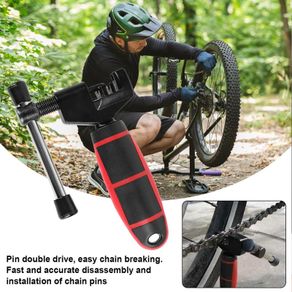 Portable Bicycle Chain Remover Tool Mountain Bike Chain Breaker Splitter Portable Steel Dechainer Bicycle Chain Disassembly Tool