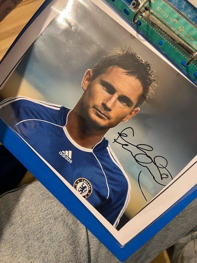 Frank Lampard signed autograph