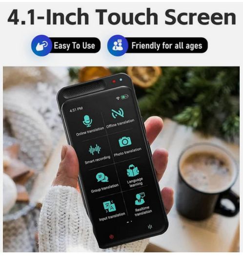 Vormor Z6 AI language translator Text Image Voice Online Offline