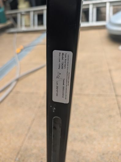 Car roof rails