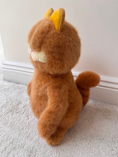 Vintage Garfield The Movie Soft Toy Push 2004 Approx. 33 cm. Used Please see photos