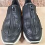womens ECCO Chunky W zip trainers black leather runners Size UK 6 EU 39 Image 3