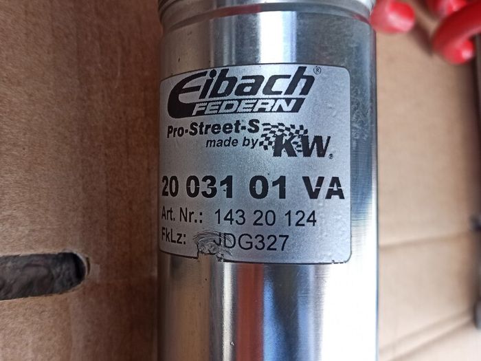 Eibach Pro Steet Coilovers for BMW F30 F32