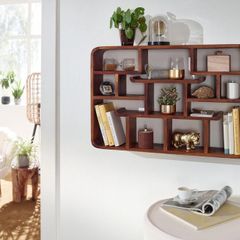 Sheesham Solid Wood Wall Shelf