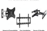 TV Brackets Wall Mounts Flat Tilt Swivel Long Arm