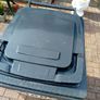 Black wheelie bin 240 litre Image 2