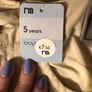 Mothercare Light cream skinny trousers - bnwt Image 4
