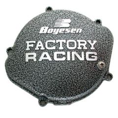 Clutch Cover 00-07 Cr125 Silver/black Vein Boyesen Cc-01a