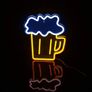 Beer Shaped Neon Sign USB Operated (14.2inch x1 2.2inch) Image 3
