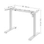 SALE Electric Desk FRAME Stand Height Adjustable Office desk frame Image 3