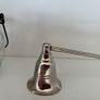 Metal Handle Candle Snuffer. Silver Finish. Moveable Head. With Hanging Tea Light. In Excellent Condition. Image 8