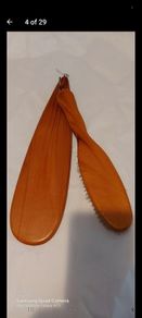 Wooden clothes brush ,,used condition, but overall good condition, see pictures for condition few marks ,take as is ,buyer collects or pays postage thank you