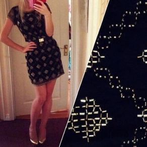 Savida embellished dress