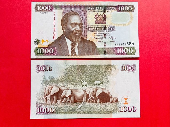 Kenya  1000  Shillings  2010  ( Uncirculated )pick 51h