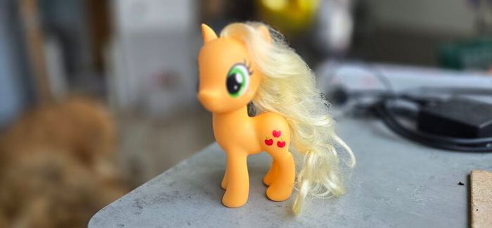 Applejack Apple Jack Reboot 6 Inch Brushable MLP G4 My Little Pony 2016