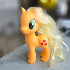 Applejack Apple Jack Reboot 6 Inch Brushable MLP G4 My Little Pony 2016