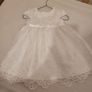baby girl christening dress and cardigan. Size 9-12 months Image 2
