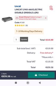 Electric Griddle