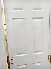 Internal White Door