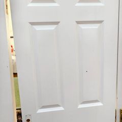 Internal White Door